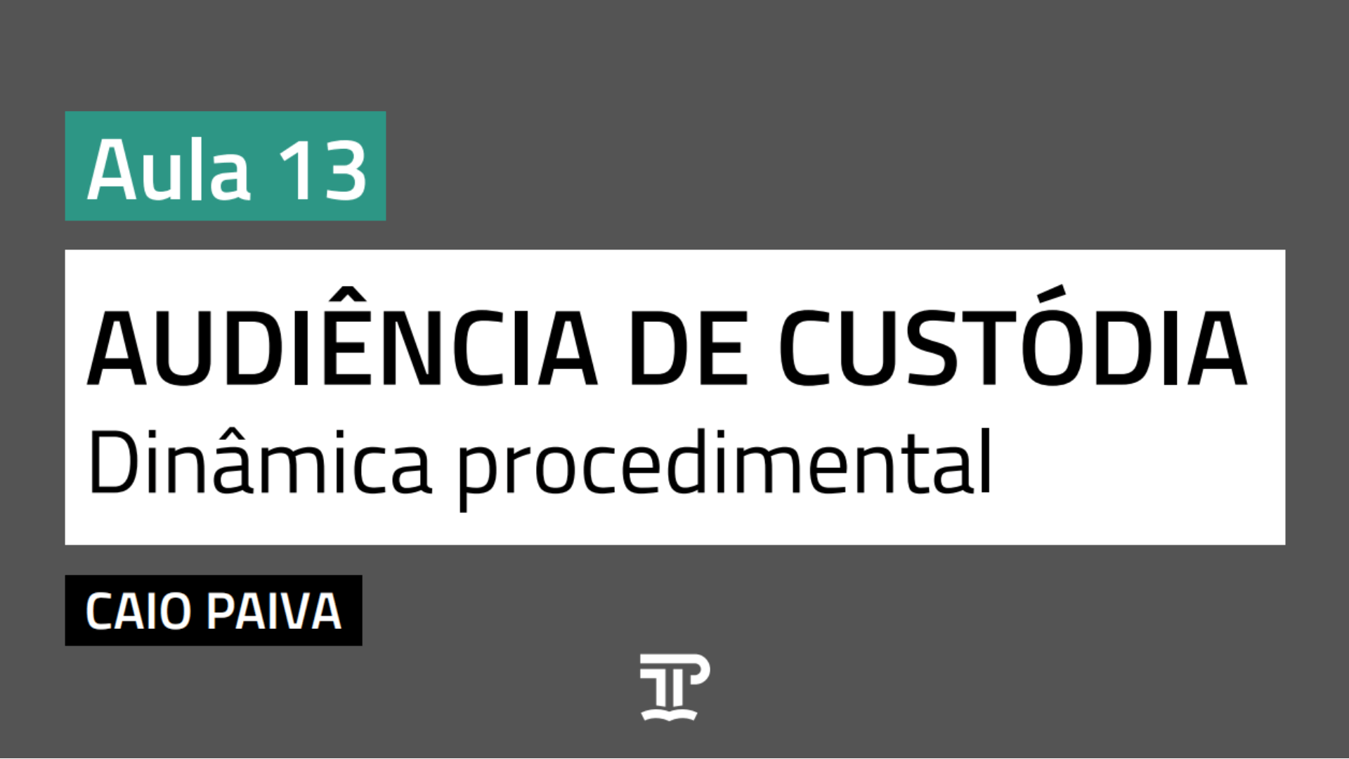 Audiência de custódia: dinâmica procedimental