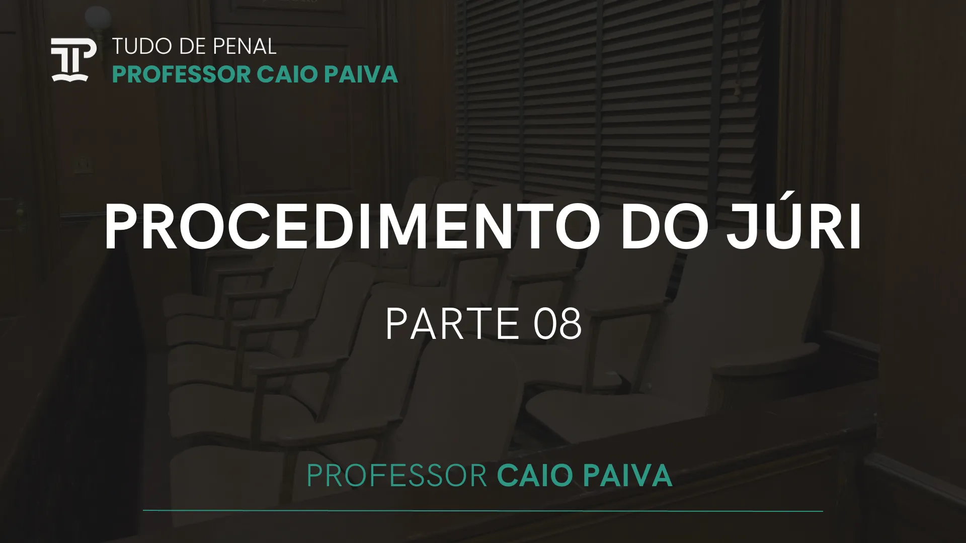 Procedimento do Júri - Parte 08